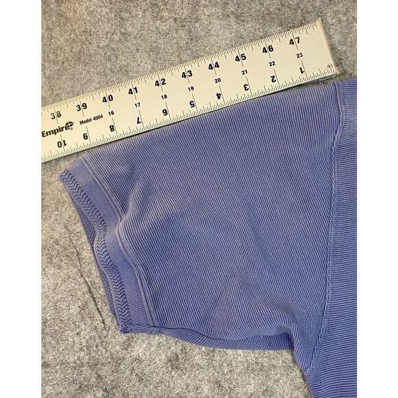 Tommy Bahama Shirt Mens Large Blue Silk Blend Polo Ribbed Golf Outdoor - Picture 6 of 10